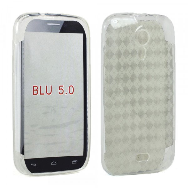 Wholesale BLU Studio 5.0 TPU Gel Case (Clear)